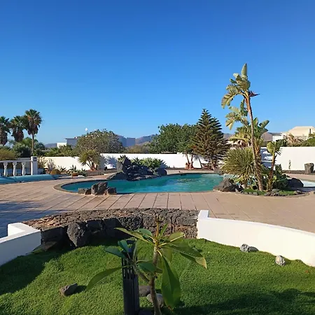 Wonderful Country Villa With Amazing Sea View Tias Exterior photo